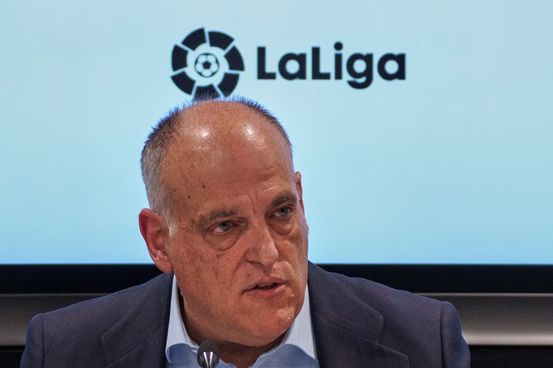 라리가 회장, FIFA 회장 비판 