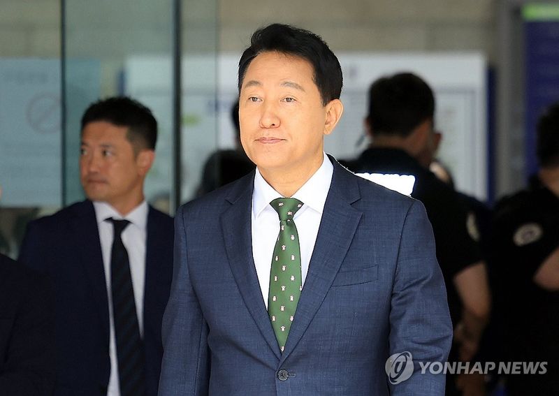 오세훈 '여론조사 대납' 1심 벌금 1천만원 (출처=연합뉴스)