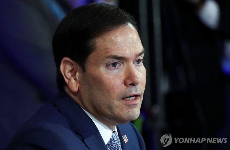 마코 루비오 미국 국무장관.연합뉴스