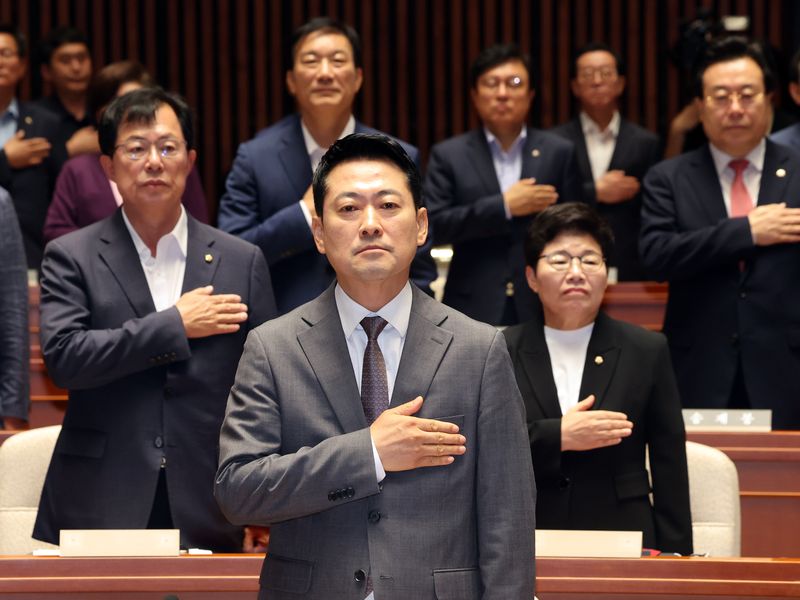 장동혁, 선관위 노조와 간담회…
