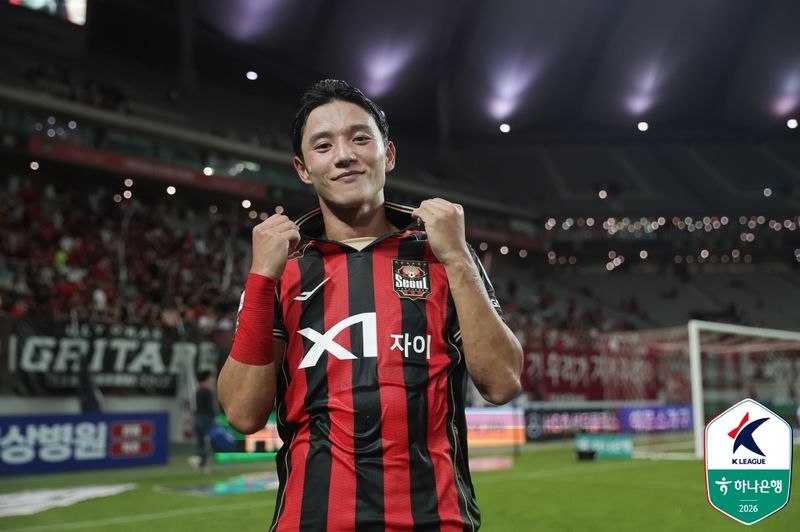 [서울=뉴시스] 프로축구 K리그1 FC서울의 정승원. (사진=한국프로축구연맹 제공)