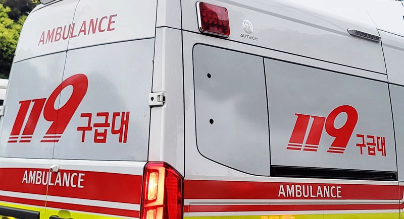 제주소방안전본부 119구급차량.