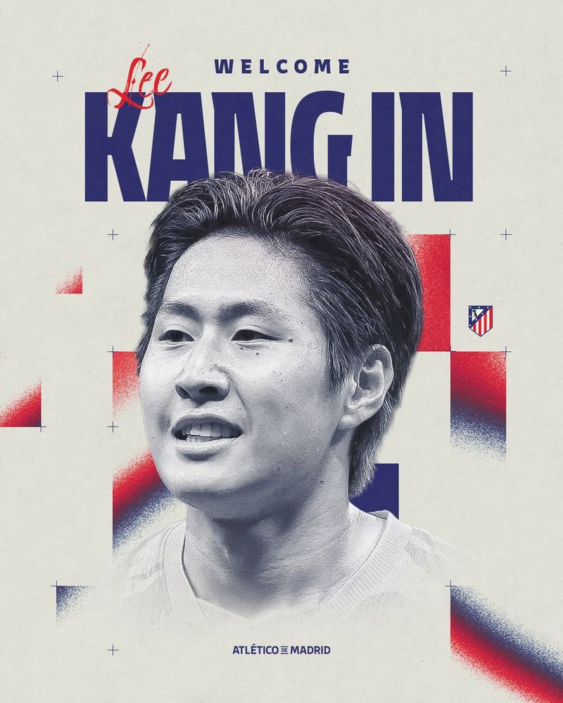 [서울=뉴시스]이강인, 스페인 명문 아틀레티코 마드리드 입단. (사진=AT마드리드 소셜미디어 캡처) 2026.07.25. photo@newsis.com *재판매 및 DB 금지