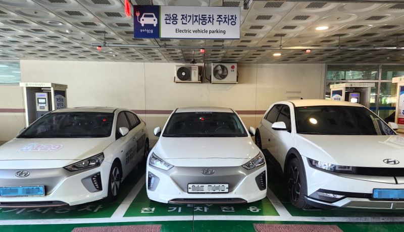 [포항=뉴시스] 포항시 관용 전기 자동차. (사진=뉴시스 DB) 2026.07.26.