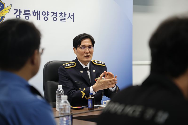 27일 취임한 김정수 재2대 강릉해양경찰서장.(강릉해경 제공, 재판매 및 DB 금지) 2026.7.27/뉴스1