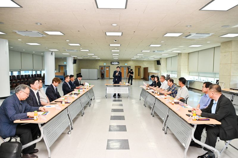 서울-양평 고속도로 추진단 1차 회의. (사진=양평군 제공) photo@newsis.com *재판매 및 DB 금지
