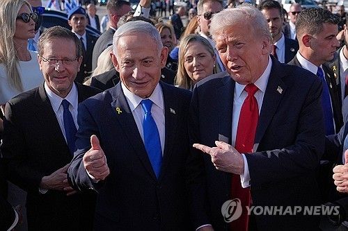 트럼프 대통령과 네타냐후 총리 (출처=연합뉴스)