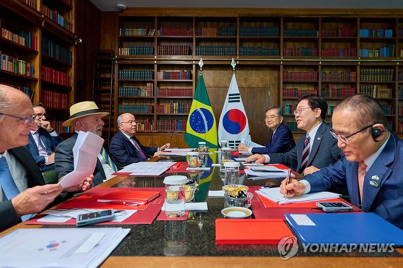 이재명 대통령, 한-브라질 정상회담 (출처=연합뉴스)