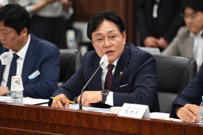 서울 통일부에서 열린 '제2차 접경지역 평화안전 연석회의'에 참석한 박용철 강화군수. (사진=강화군 제공) 2026.07.28. photo@newsis.com *재판매 및 DB 금지