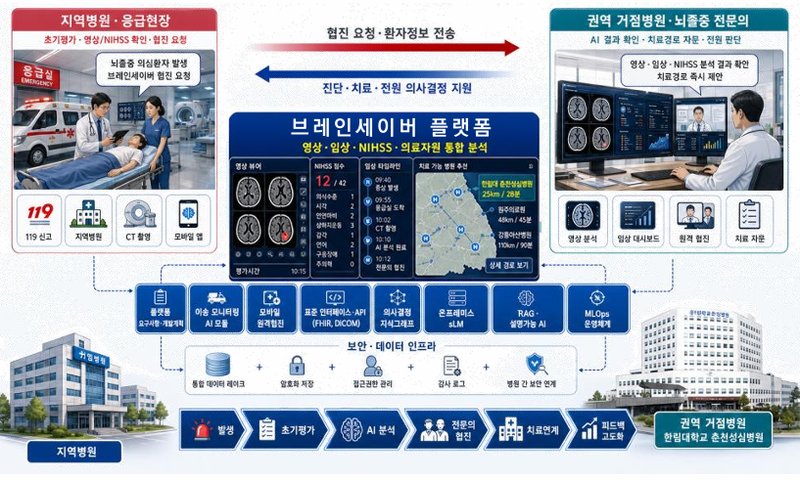 강원도 지역의료혁신연구개발사업 추진체계. 강원도 제공