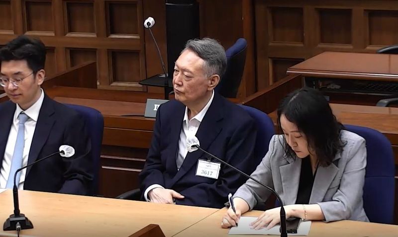서울 서초구 서울중앙지방법원에서 윤석열 전 대통령의 공직선거법 위반 혐의 1심 선고가 진행되고 있다.(서울중앙지방법원 제공. 재판매 및 DB금지) 2026.7.27 ⓒ 뉴스1