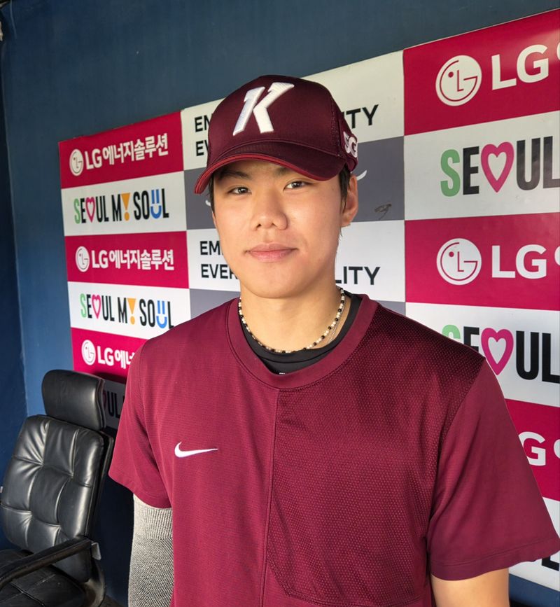 [서울=뉴시스] 박윤서 기자 = 프로야구 키움 히어로즈 김윤하. 2026.07.28.