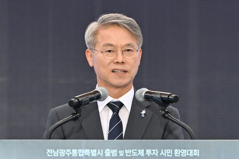 [전남광주=뉴시스] 이영주 기자 = 민형배 전남광주통합특별시장. 2026.07.01. leeyj2578@newsis.com