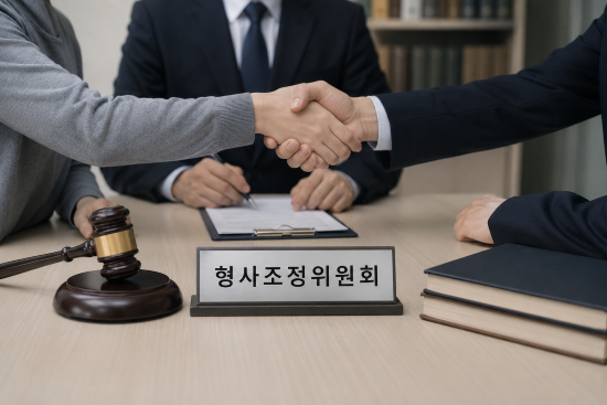 형사조정 관련 챗GPT로 생성한 이미지
