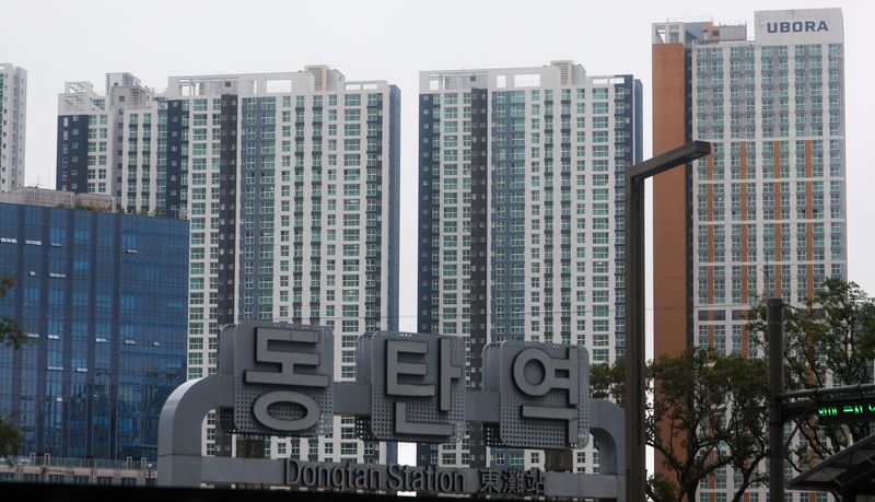 경기 화성시 동탄 일대 아파트 단지 모습. 뉴시스