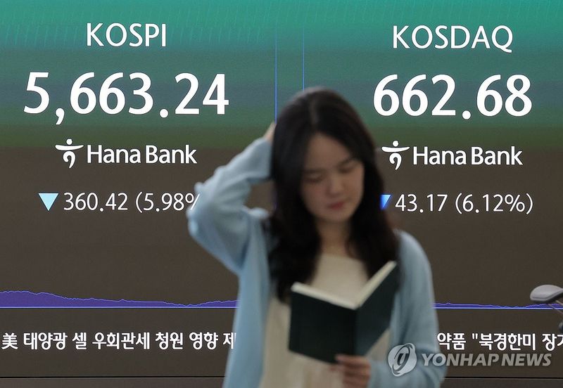 코스피 하락 마감 (출처=연합뉴스)