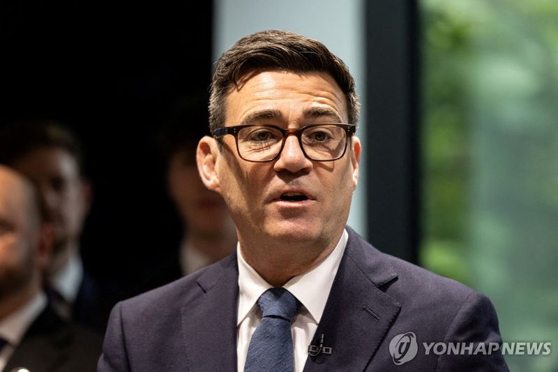 앤디 버넘 영국 총리.연합뉴스