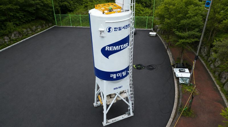 한일시멘트, AI 기반 이동식 사일로 특허 취득