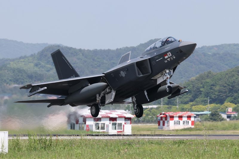 국산 초음속 전투기 KF-21 시제기 연합뉴스