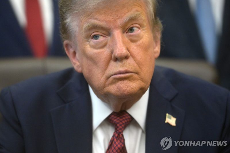 도널드 트럼프 미국 대통령.연합뉴스