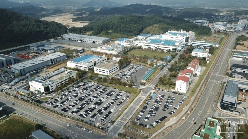 연동면 명학산단에 위치한 삼성전기 세종사업장 전경. 뉴시스 제공