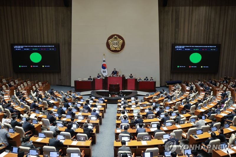 '선관위 특검법' 국회 본회의 통과 (출처=연합뉴스)
