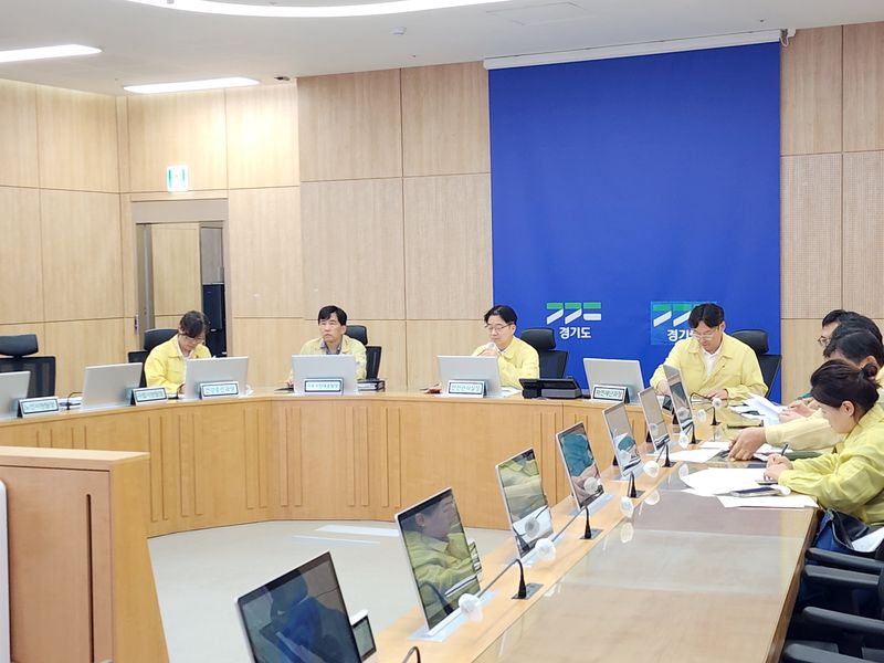 경기도 폭염 대응회의. 경기도 제공