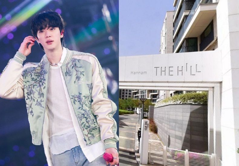 BTS 진, 한남더힐 127억에 팔았다...7년 만에 '82억 잭팟'