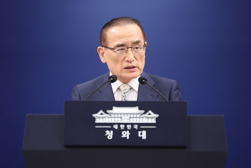 위성락 청와대 국가안보실장. 뉴스1