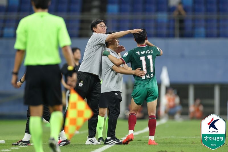 대전이 10경기 만에 이겼다.(한국프로축구연맹 제공)