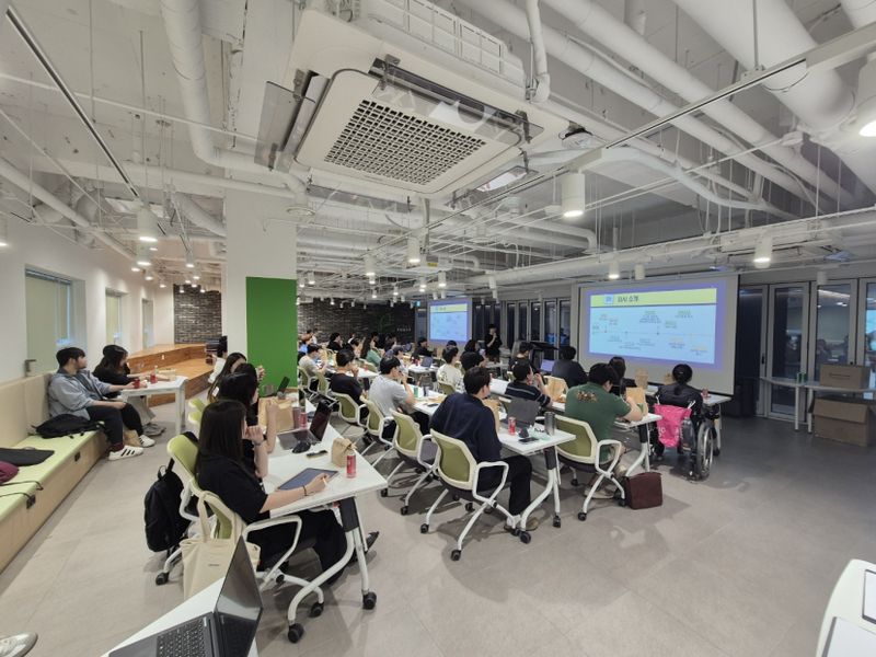 청년취업사관학교 교육 모습. 서울경제진흥원 제공