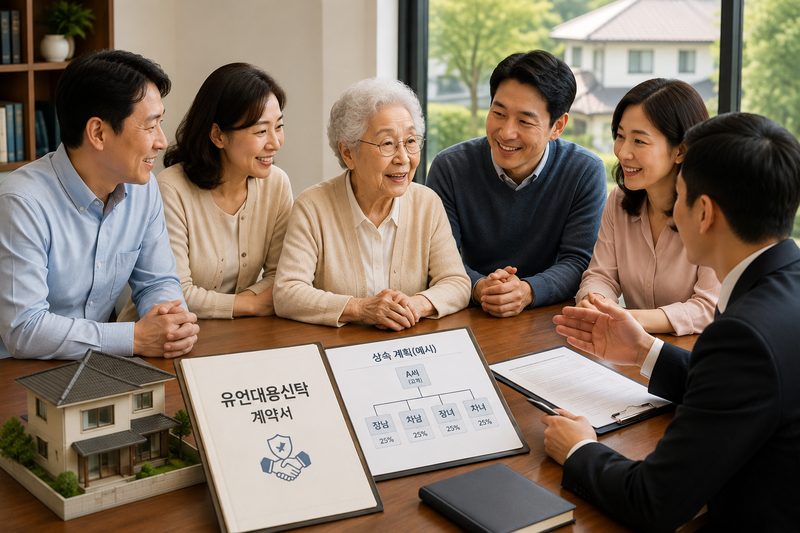 99세 노모가 자식 사남매한테 30억 집 한 채 유산으로 남기는 명쾌한 팁