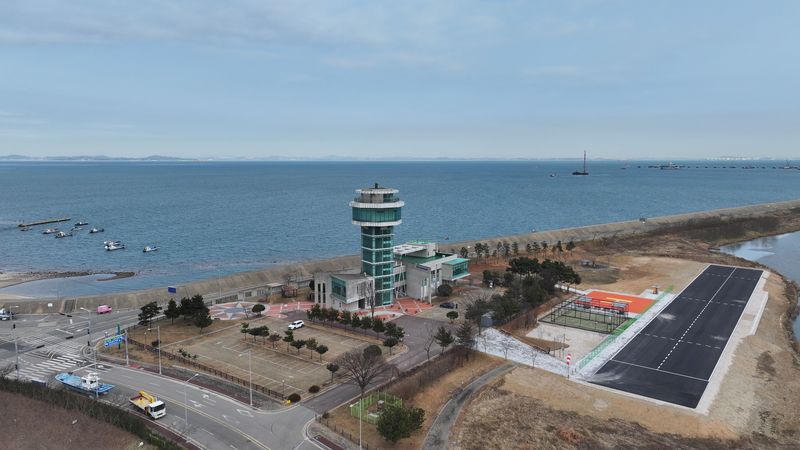 충남 당진의 '당진 드론공원' 전경