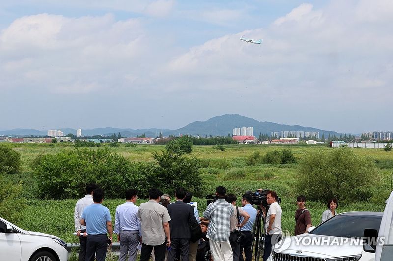 반도체 클러스터 부지로 선정된 광주 군공항 (출처=연합뉴스)