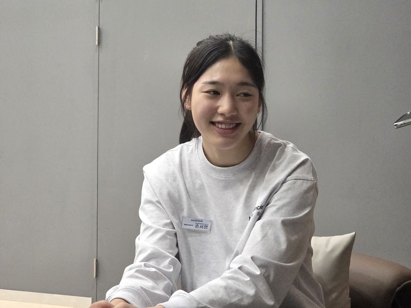'리틀 김연경' 손서연. ⓒ 뉴스1 안영준 기자