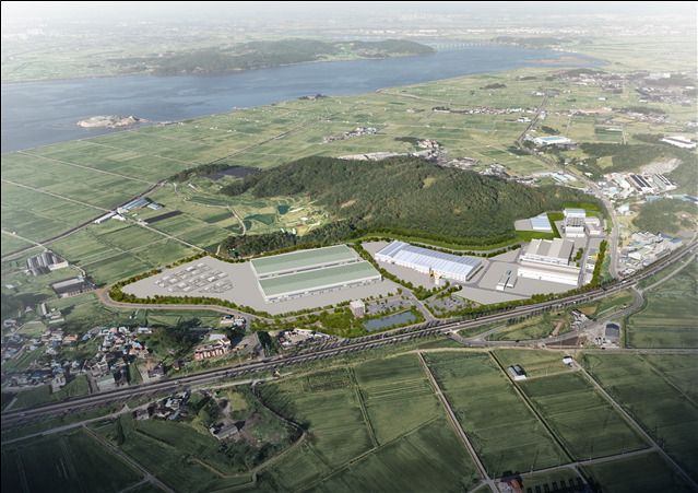 충남 아산 경동 일반산업단지 조감도. 충남도 제공