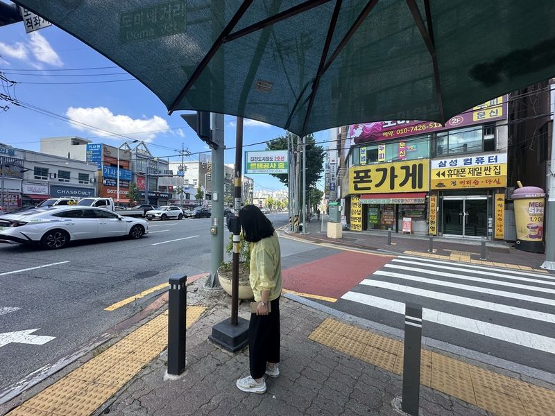대전시는 지난 5일 폭염 저감시설과 무더위쉼터에 대해 현장 점검을 실시했다. (시 제공) / 뉴스1