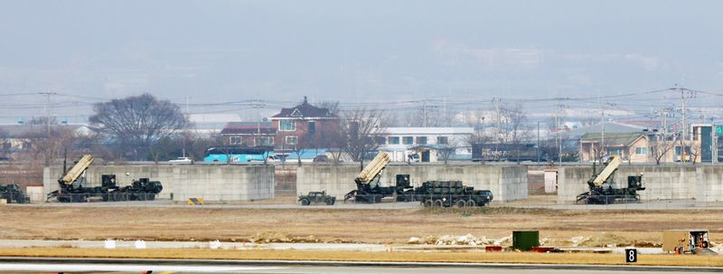 경기 평택시 주한미군 오산공군기지. 뉴스1