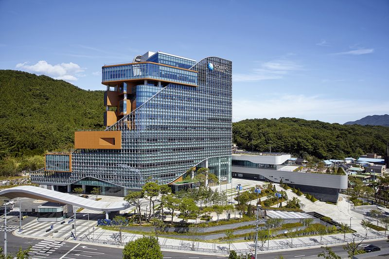 [세종=뉴시스]한국중부발전 본사 전경. (사진=한국중부발전 제공)