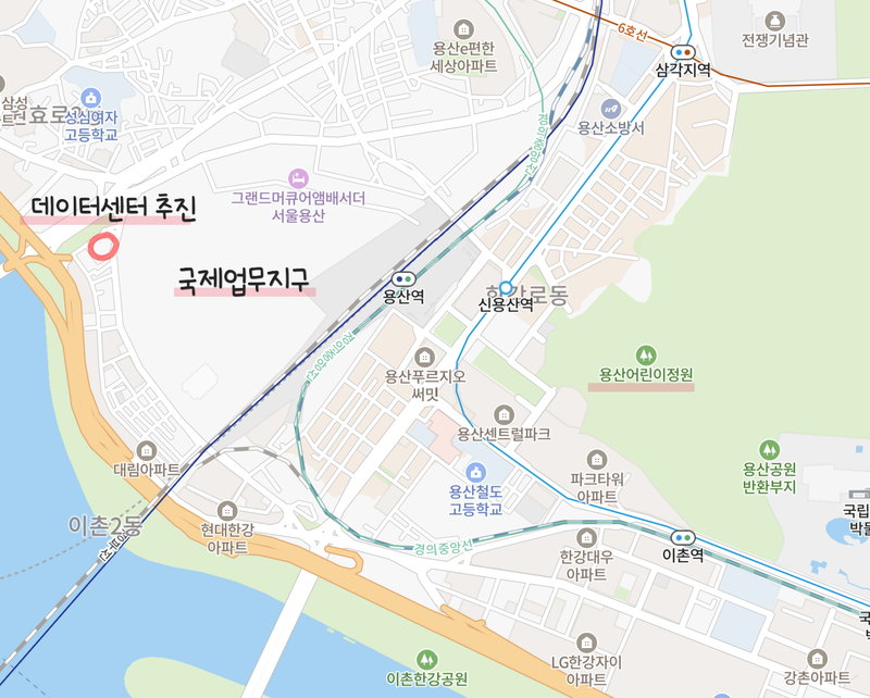 "용산에 쏠린 눈" 어린이정원·용국지·데이터센터...주민들은 '부글'