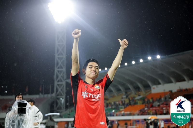 강원FC의 김대원(한국프로축구연맹 제공)