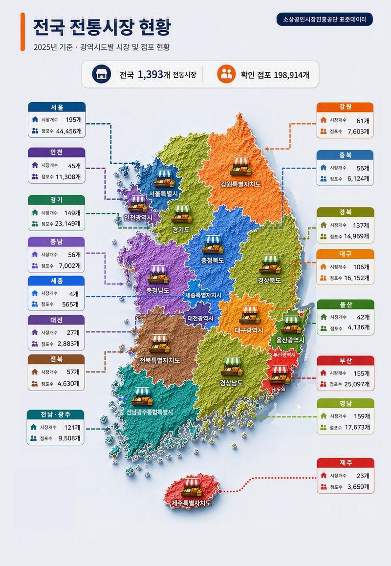 광역시도 지도. (홈앤쇼핑 제공)