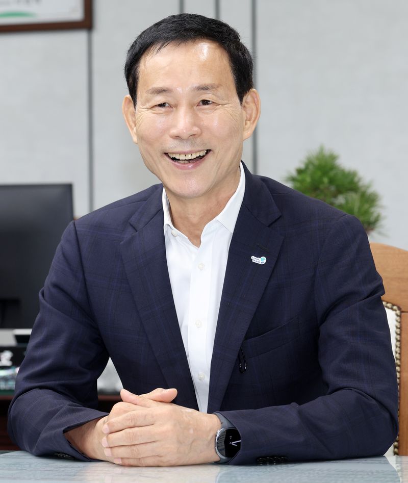 최정호 익산시장. ⓒ 뉴스1 유경석 기자