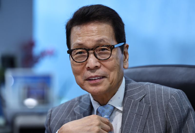 배재규 한국투자신탁운용 대표가 28일 서울 영등포구 한국투자신탁운용에서 뉴스1과 인터뷰를 하고 있다. 2026.7.28 ⓒ 뉴스1 김도우 기자