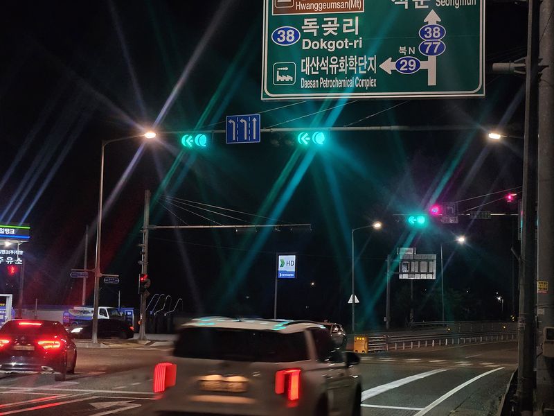 예천현대아파트-독곶1교차 구간 차량 통행 모습.(서산시 제공. 재판매 및 DB금지)/뉴스1