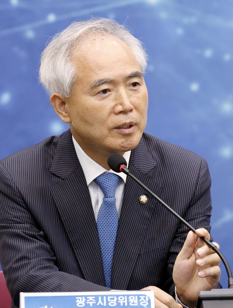 양부남 더불어민주당 광주시당위원장. 2026.6.12 ⓒ 뉴스1 김태성 기자