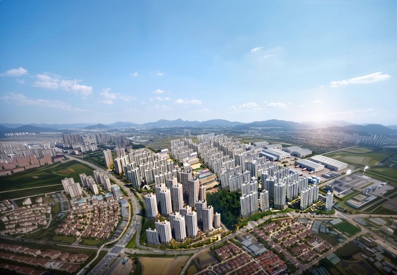 동탄·평택서 이어지는 '반도체벨트' 아산 둔포… ‘아산테크노밸리 EG the1 7차’ 이달 분양