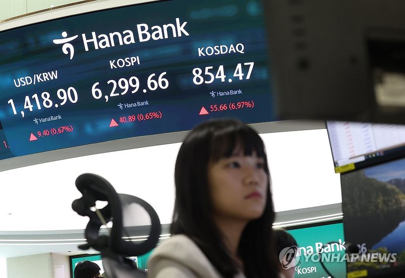 환율, 이틀째 1,410원대…외국인 순매도·저가 매수에 반등 (출처=연합뉴스)