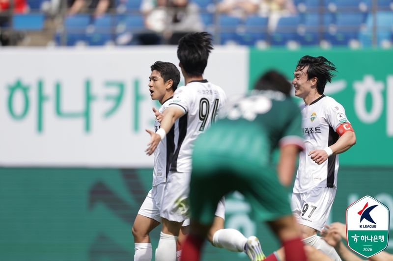 [서울=뉴시스] 프로축구 강원FC의 김대원. (사진=한국프로축구연맹 제공) 2026.04.12. photo@newsis.com *재판매 및 DB 금지