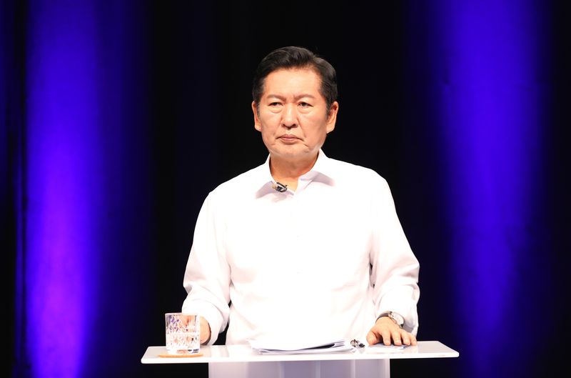 전남광주통합특별시 서구 KBC 광주방송에서 10일 열린 더불어민주당 당대표 후보 TV 토론회에서 정청래 후보가 발언하고 있다. 2026.8.10 ⓒ 뉴스1 안재영 기자